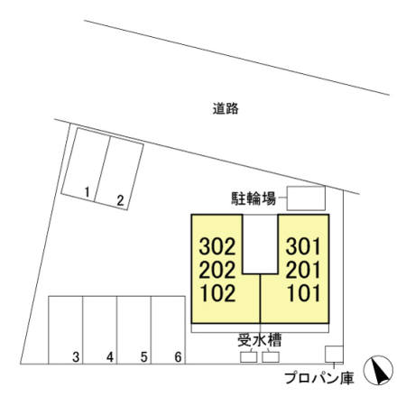 【太田市新野町のアパートのその他】