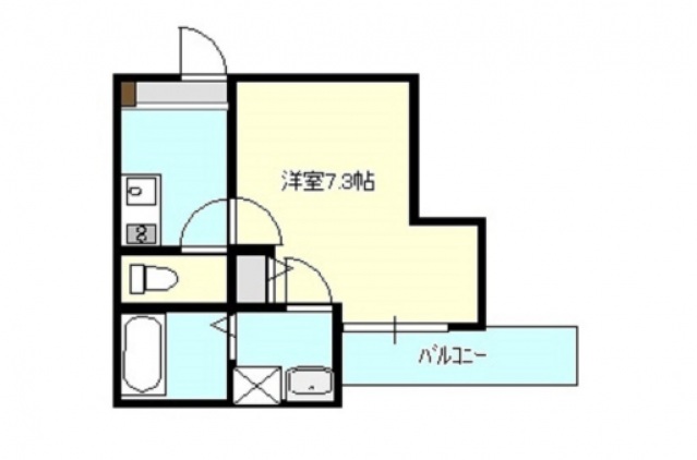 クレフラスト城北の間取り