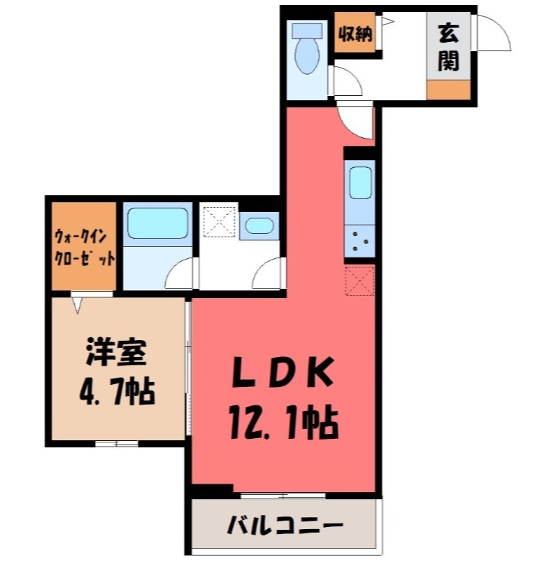 D-ROYAL中央EASTの間取り