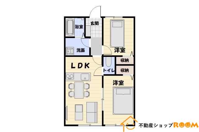 ガーデンテラス三橋の間取り