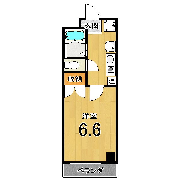 ボヌール深草の間取り