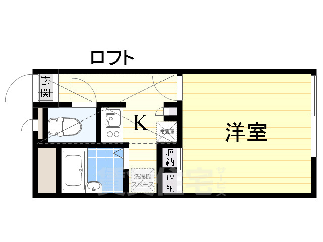 レオパレスマンゲシアの間取り