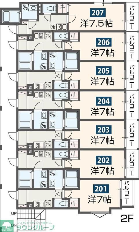 ＭＥＬＤＩＡ長沼IIの間取り