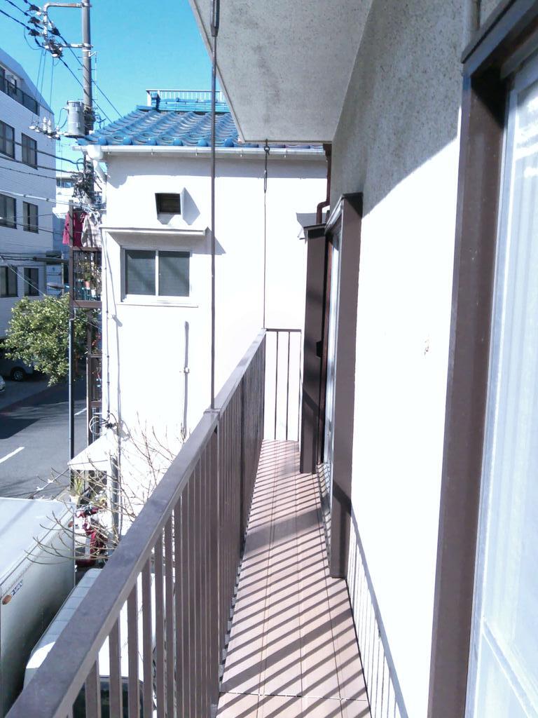 バルコニー　南側にはバルコニー