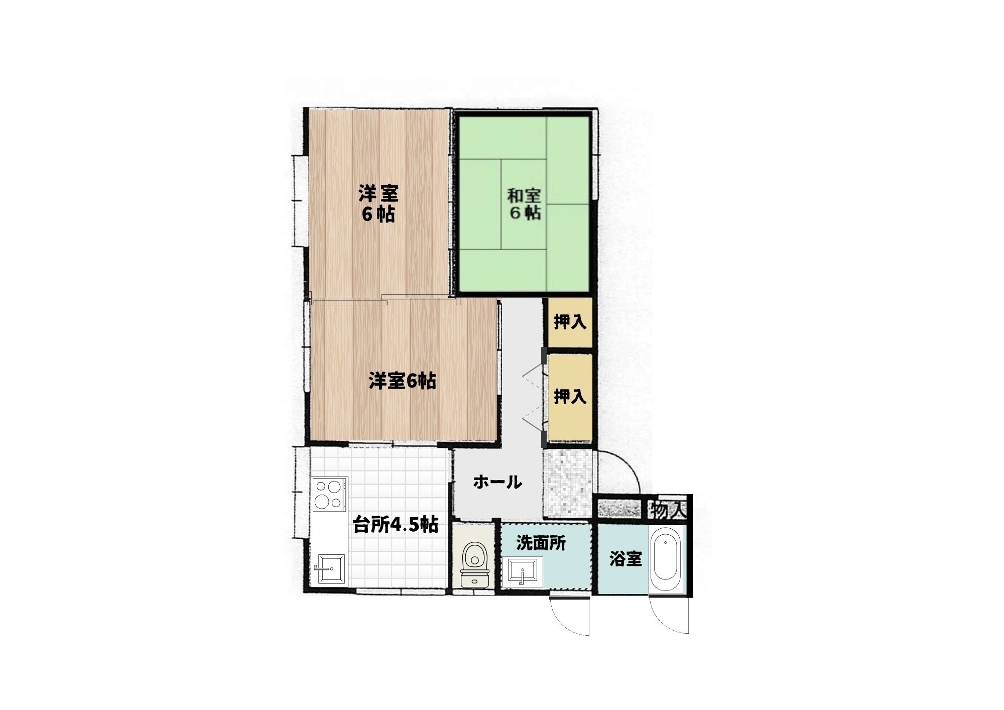 メゾンこがね_間取り_0