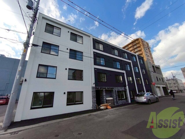 建物外観　札幌市西区二十四軒三条「ＯＮＥ　ＳＴＡＧＥ琴似　」