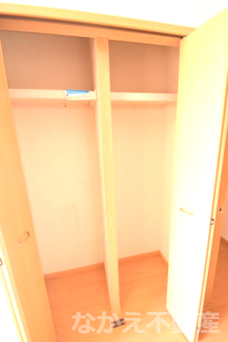 収納　大きなスペースがあり、収納には困りません