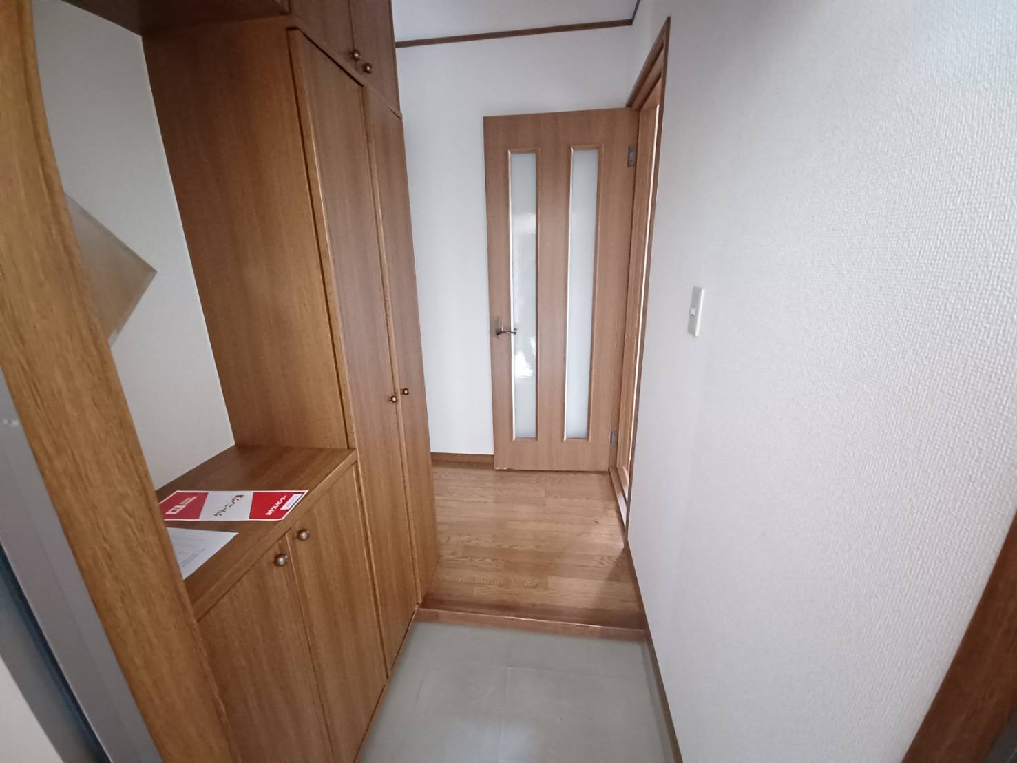 玄関　ゆったりとした玄関です