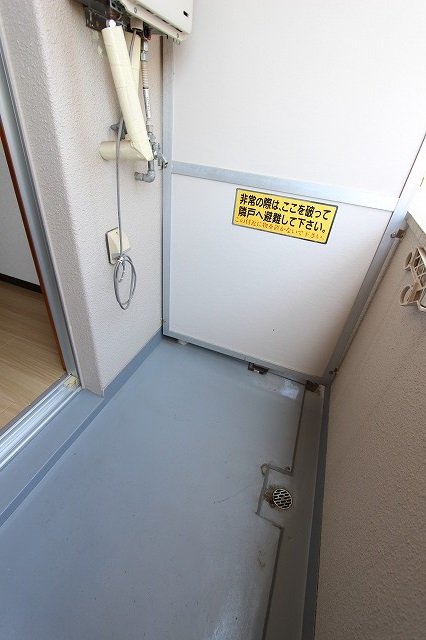 バルコニー　別号室の写真です