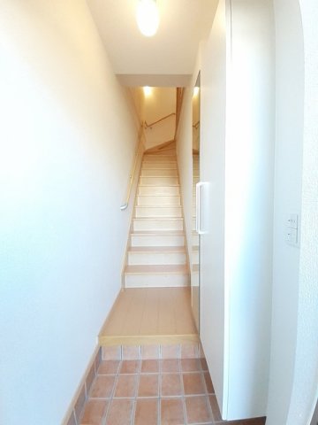 玄関　明るい玄関です