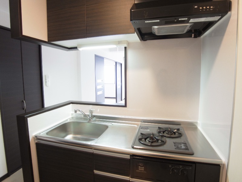 キッチン　二口コンロ