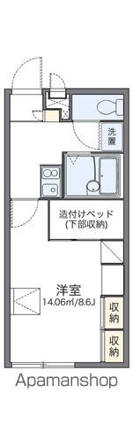 レオパレスセイバーの間取り写真