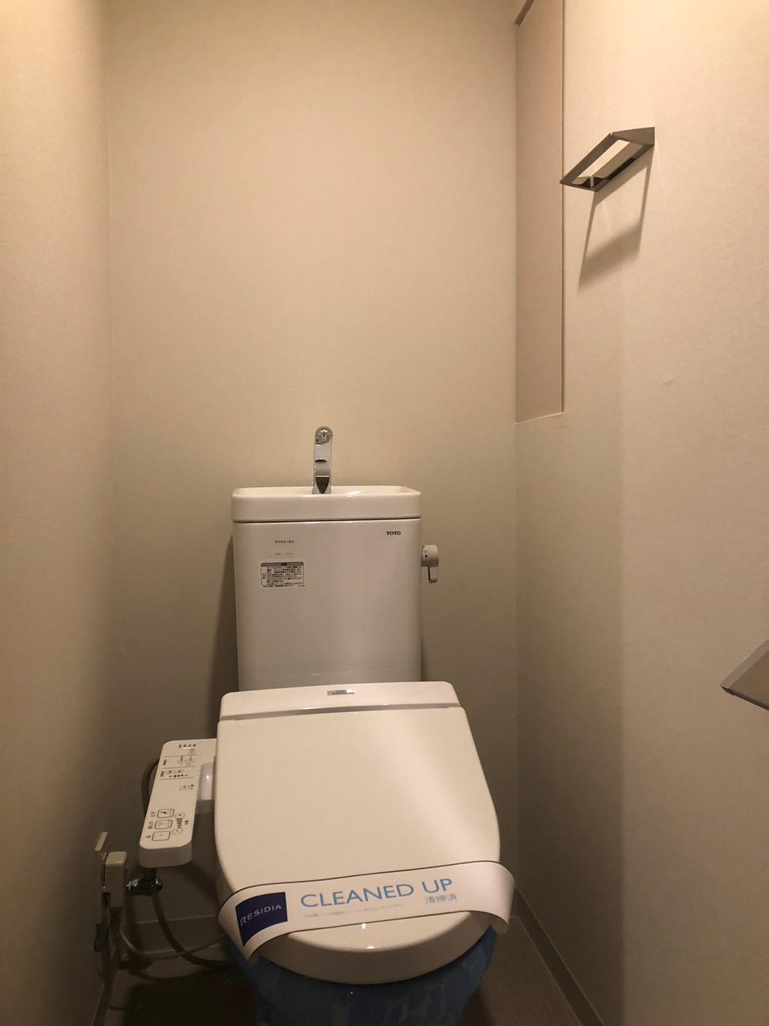 トイレ　トイレもきれいです