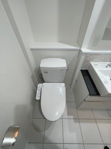 トイレ　ゆったりとした空間のトイレです