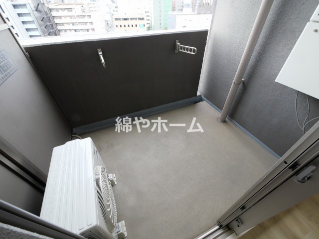 バルコニー　落ち着いた時間を過ごせるバルコニーです