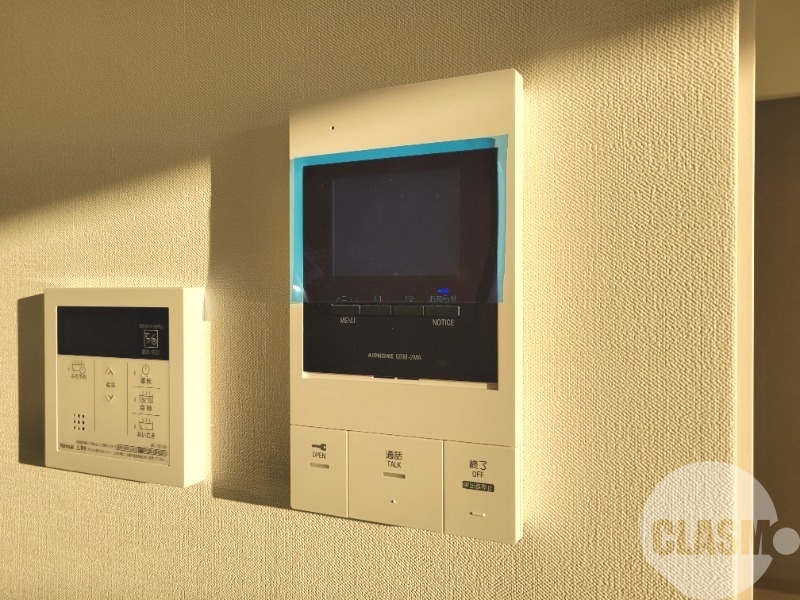 セキュリティ　来訪者が確認できるモニターホン♪