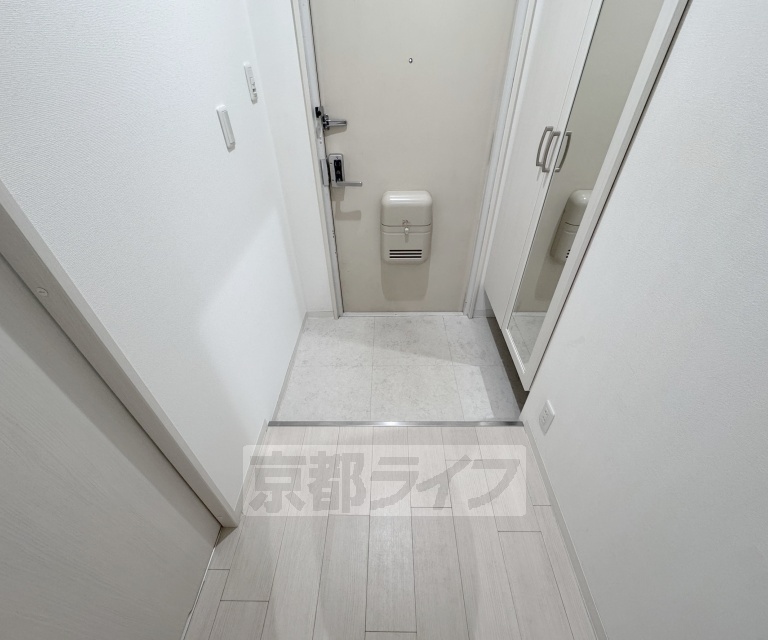 洗面設備　脱衣所です。