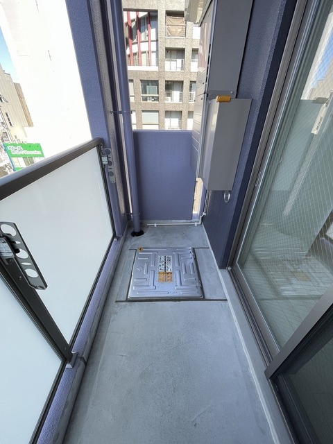 バルコニー　同タイプ別部屋※前回募集時の写真です