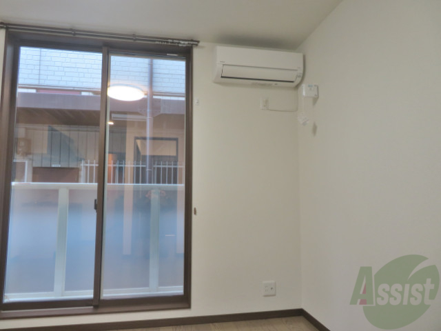 その他設備　エアコンが付いているので入居のその日から快適ですね