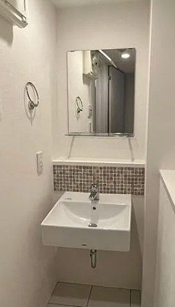 洗面設備　別タイプ部屋　参考写真です