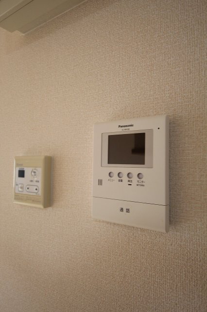 セキュリティ　同物件別号室の写真です。