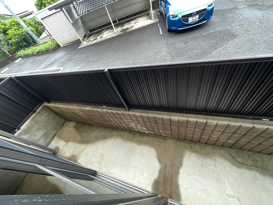 バルコニー　※別部屋の写真です
