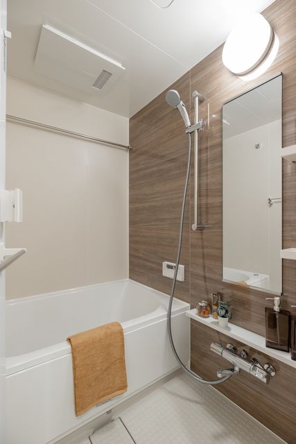 バス・シャワールーム　Kタイプ　2024年9月撮影（同タイプ305号室の写真です）