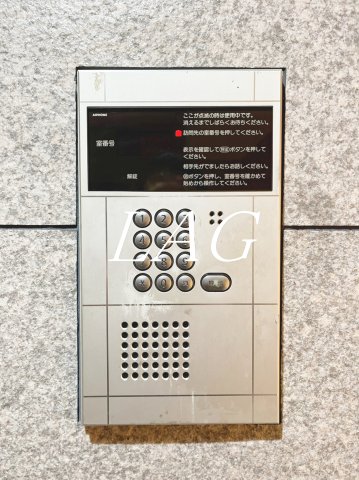 セキュリティ　オートロックです。