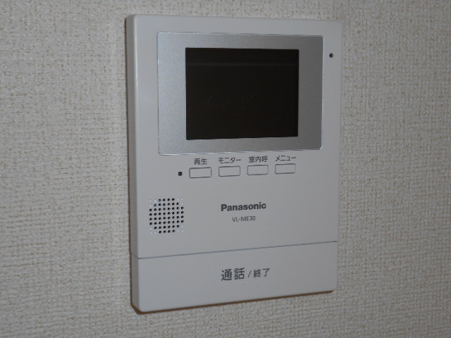 セキュリティ　カラーＴＶモニター付インターホン完備