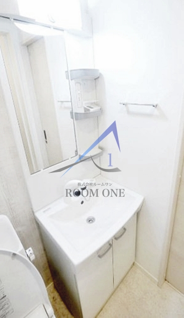 洗面設備　独立洗面台です。