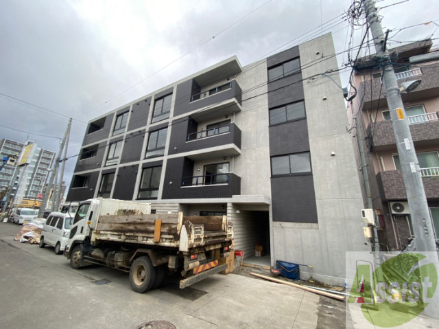 建物外観　札幌市東区北二十三条東「ＲＩＴＺＧＲＡＮＤＥＮ２３」