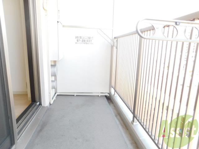 バルコニー　風通し良いですよ。