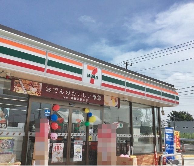 コンビニ　セブンイレブン岩槻尾ヶ崎新田店（コンビニ）まで527m
