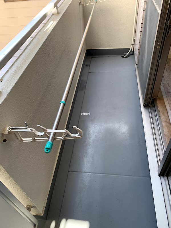 バルコニー　※別部屋の写真です