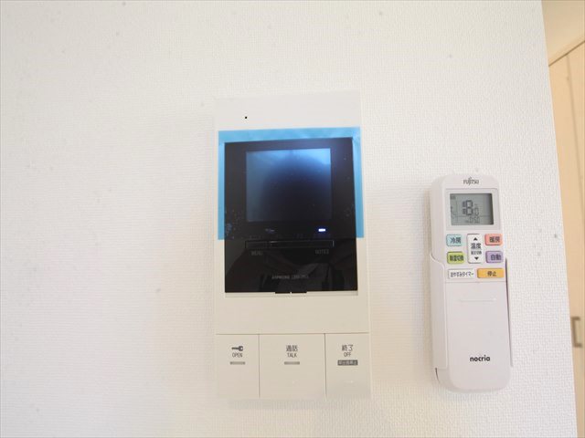 セキュリティ　TVモニター付インターホン完備