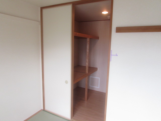 収納　ちょっとした収納スペースも充実しています