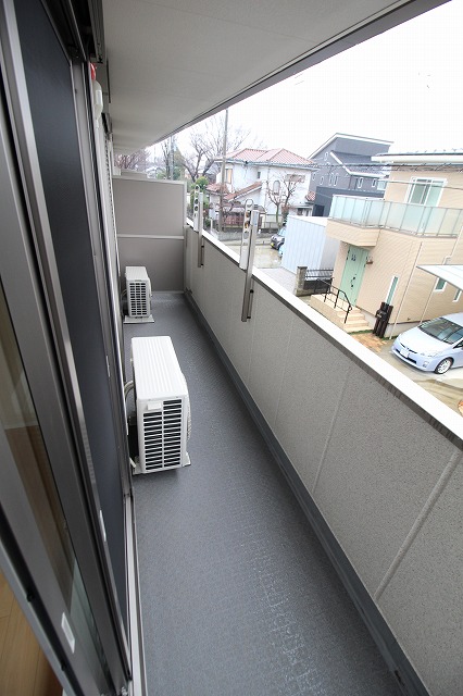 バルコニー　別のお部屋の写真です