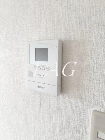 セキュリティ　モニター付きインターフォンです。