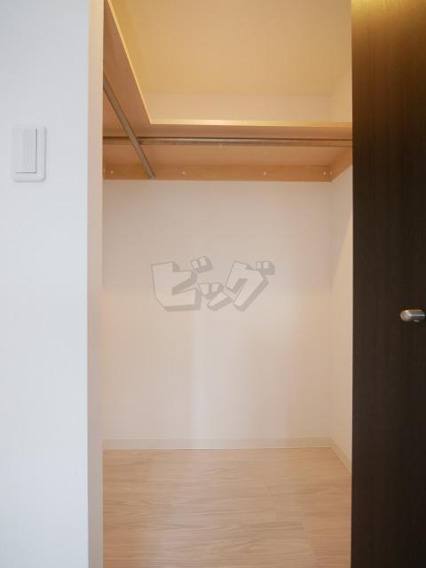収納　衣類の収納に便利なクローゼットが付いています！