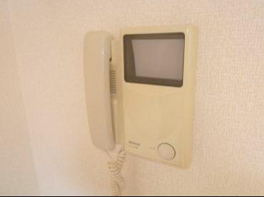 セキュリティ　モニター付きインターホン