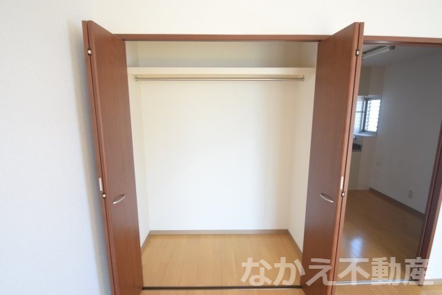 収納　たっぷりとした収納スペースです