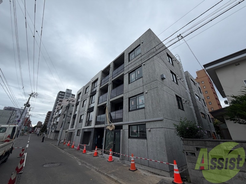 建物外観　札幌市中央区南六条西「仮）ラ・シュエットＳ６Ｗ１４」