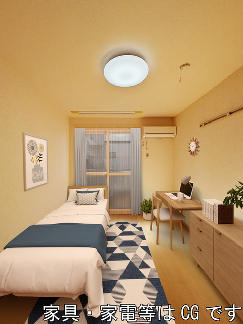 居室・リビング　家具？家電はＣＧです