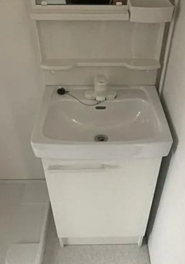 洗面設備　参考写真です。