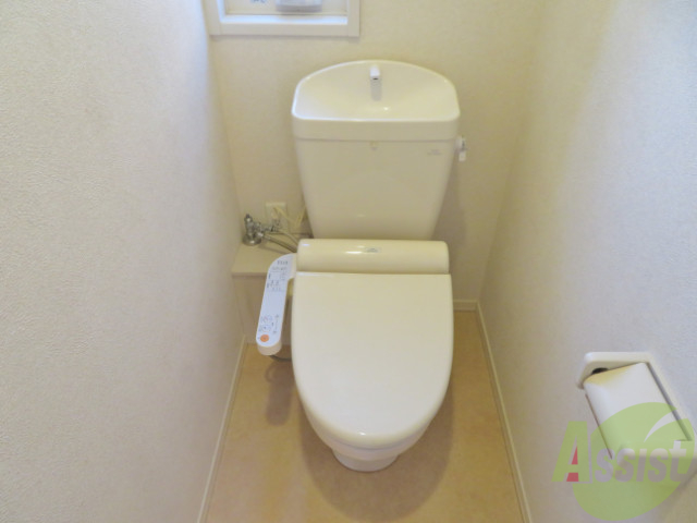 トイレ　トイレはシンプルかつオーソドックスで使いやすそうです。