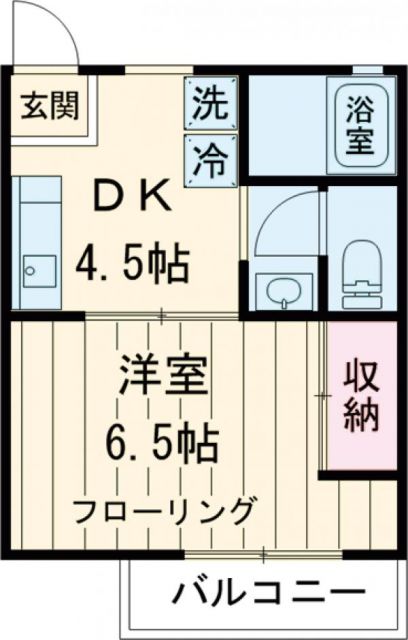 ロイヤルハイツ2の間取り写真