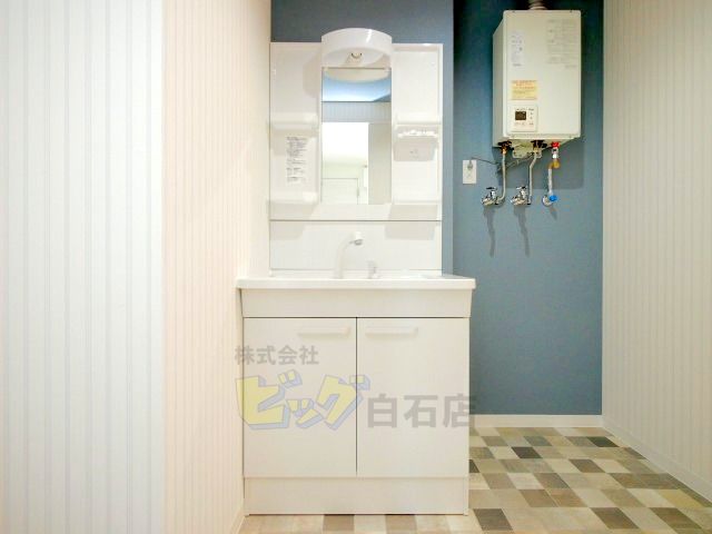 洗面設備　シャンプードレッサー完備しています♪