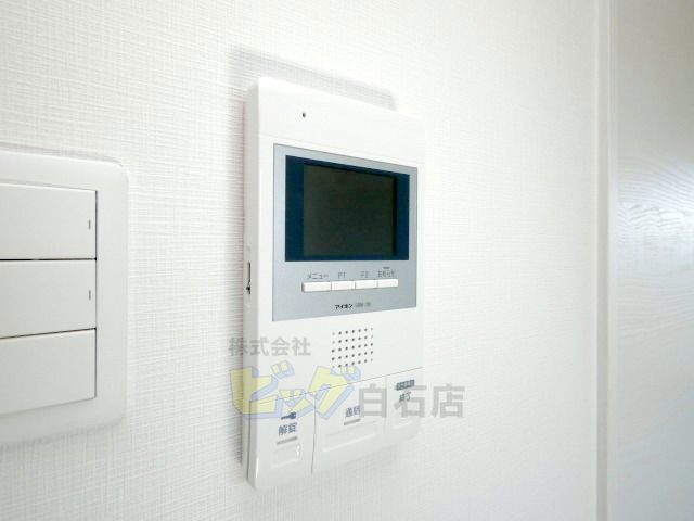セキュリティ　モニター付きインターホン完備しています♪
