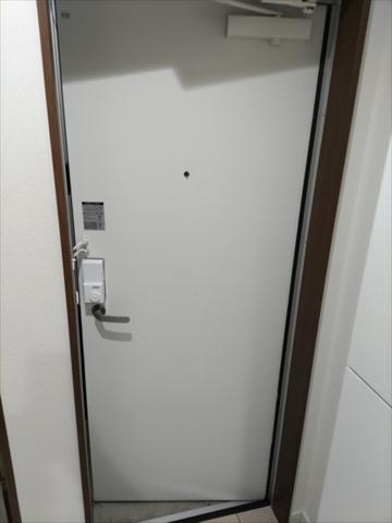 東武伊勢崎線 五反野駅 徒歩8分 4階建 築8年の玄関写真