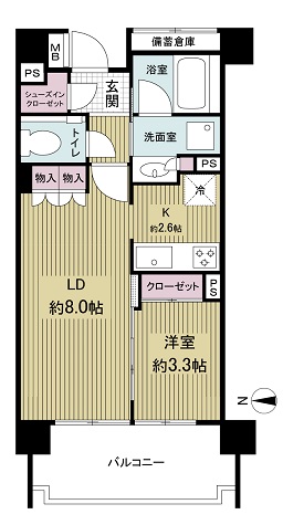ブランシエラおとめ山公園の間取り写真